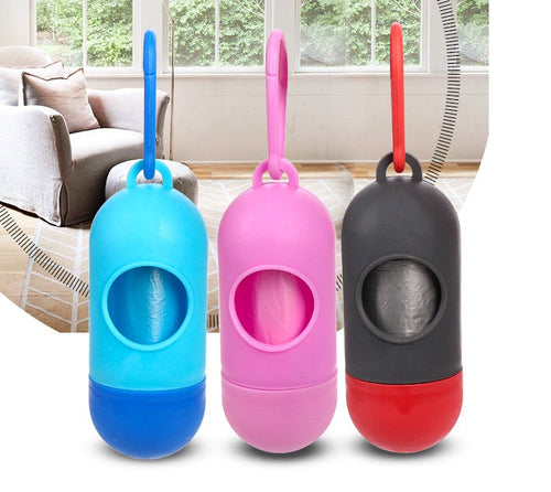Clip-On Dog Poop Bag Dispenser