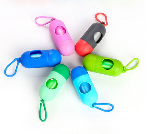 Clip-On Dog Poop Bag Dispenser