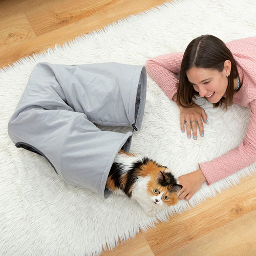Collapsible Play Tunnel for Cats & Small Pets