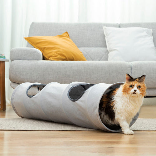 Collapsible Play Tunnel for Cats & Small Pets