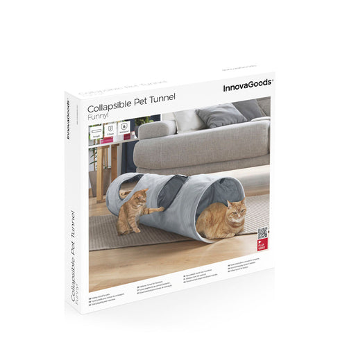 Collapsible Play Tunnel for Cats & Small Pets