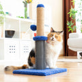 Title "Cat Scratching Post with Massage Base & Hanging Ball