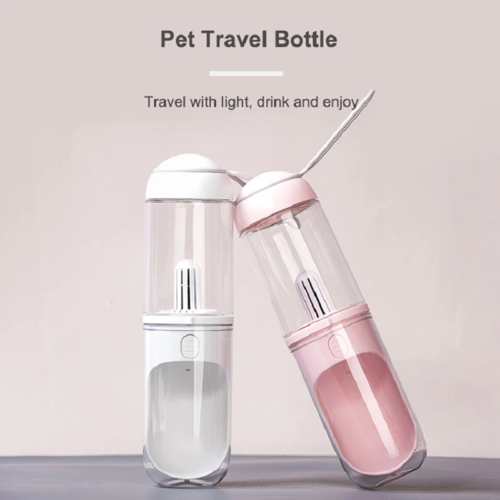 Portable Pet Water Bottle – Travel Dispenser for Dogs & Cats