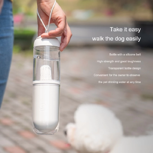 Portable Pet Water Bottle – Travel Dispenser for Dogs & Cats